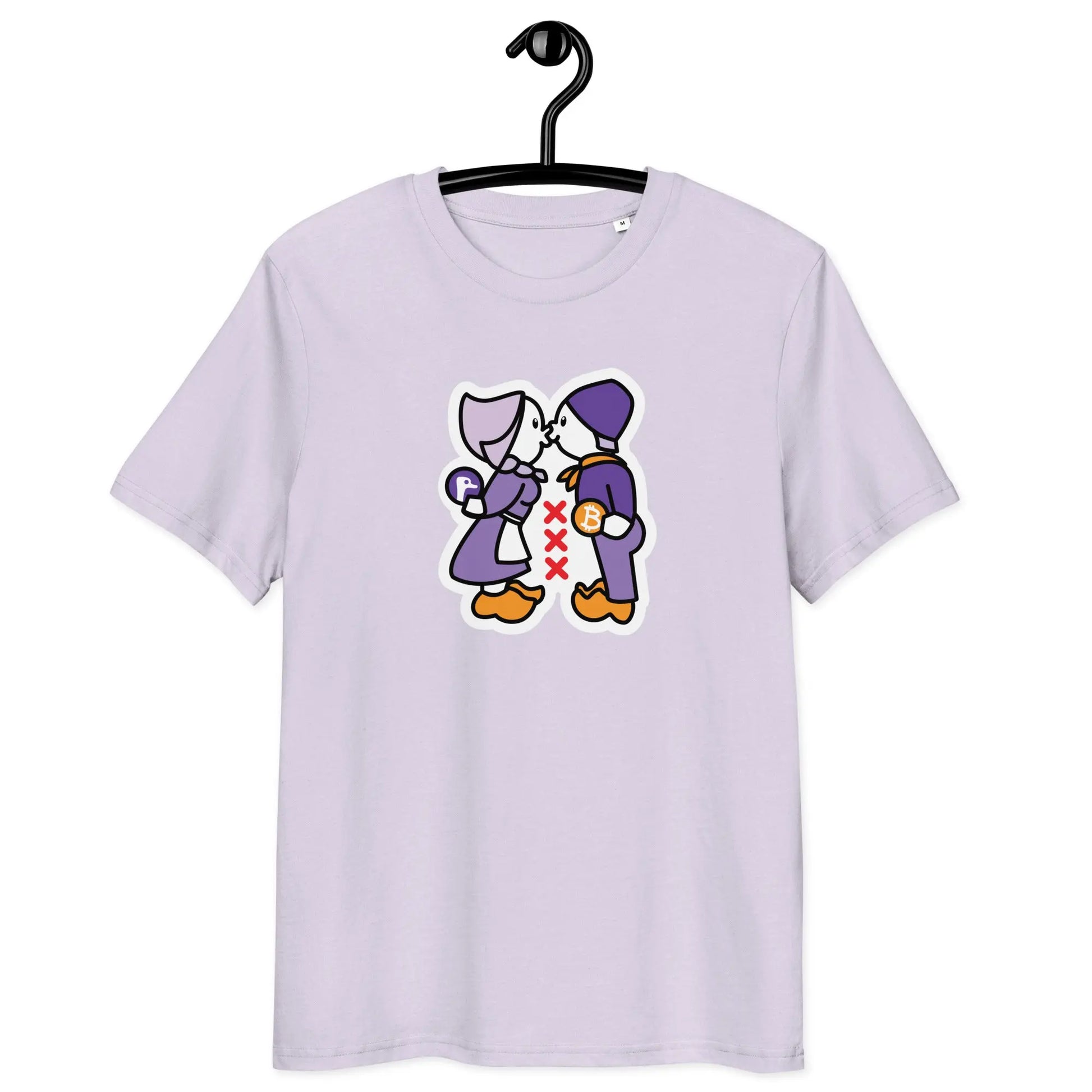 Nostr T-Shirt – Nostrdam - on hanger - purple