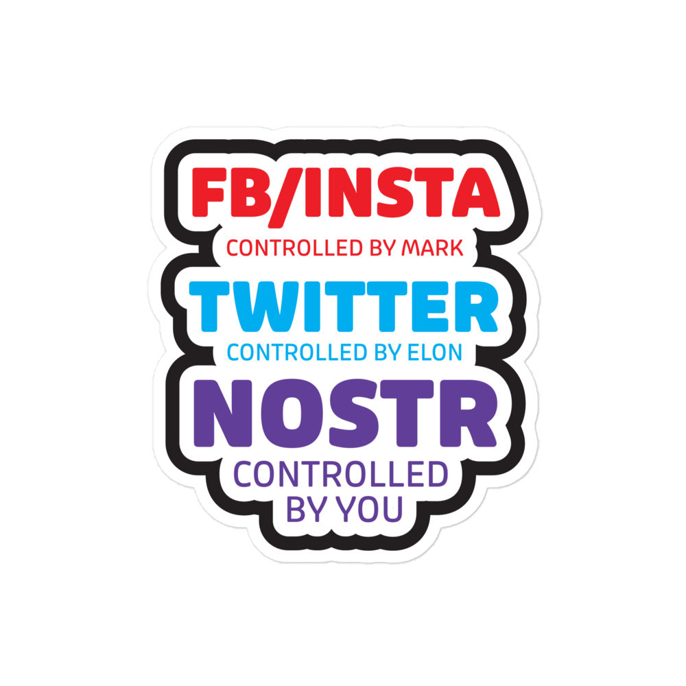 nostr sticker - controlled by you - detail view