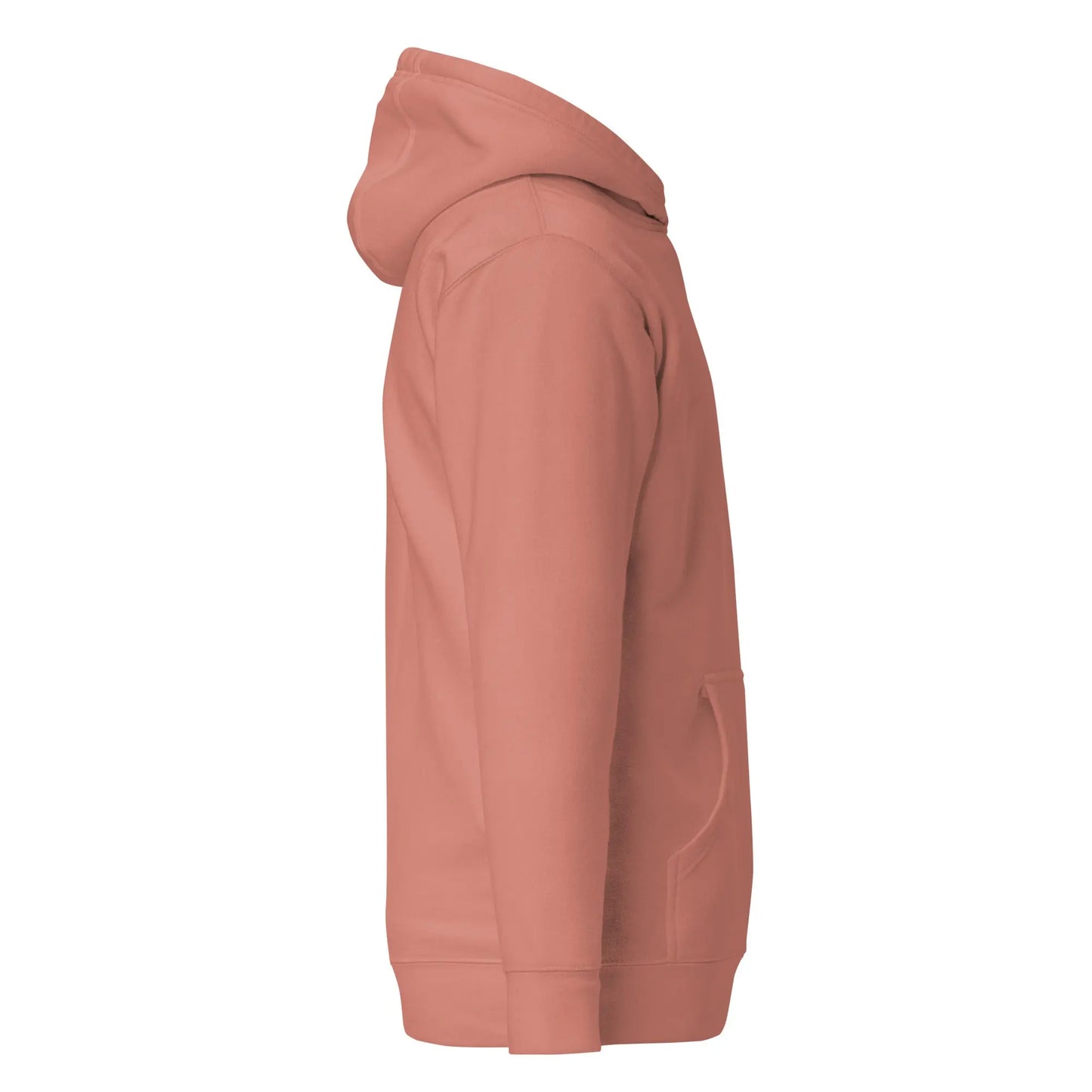 bitcoin hoodie - rabbit 21 - side view