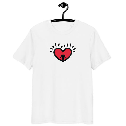 respect others t-shirt - front view - white color