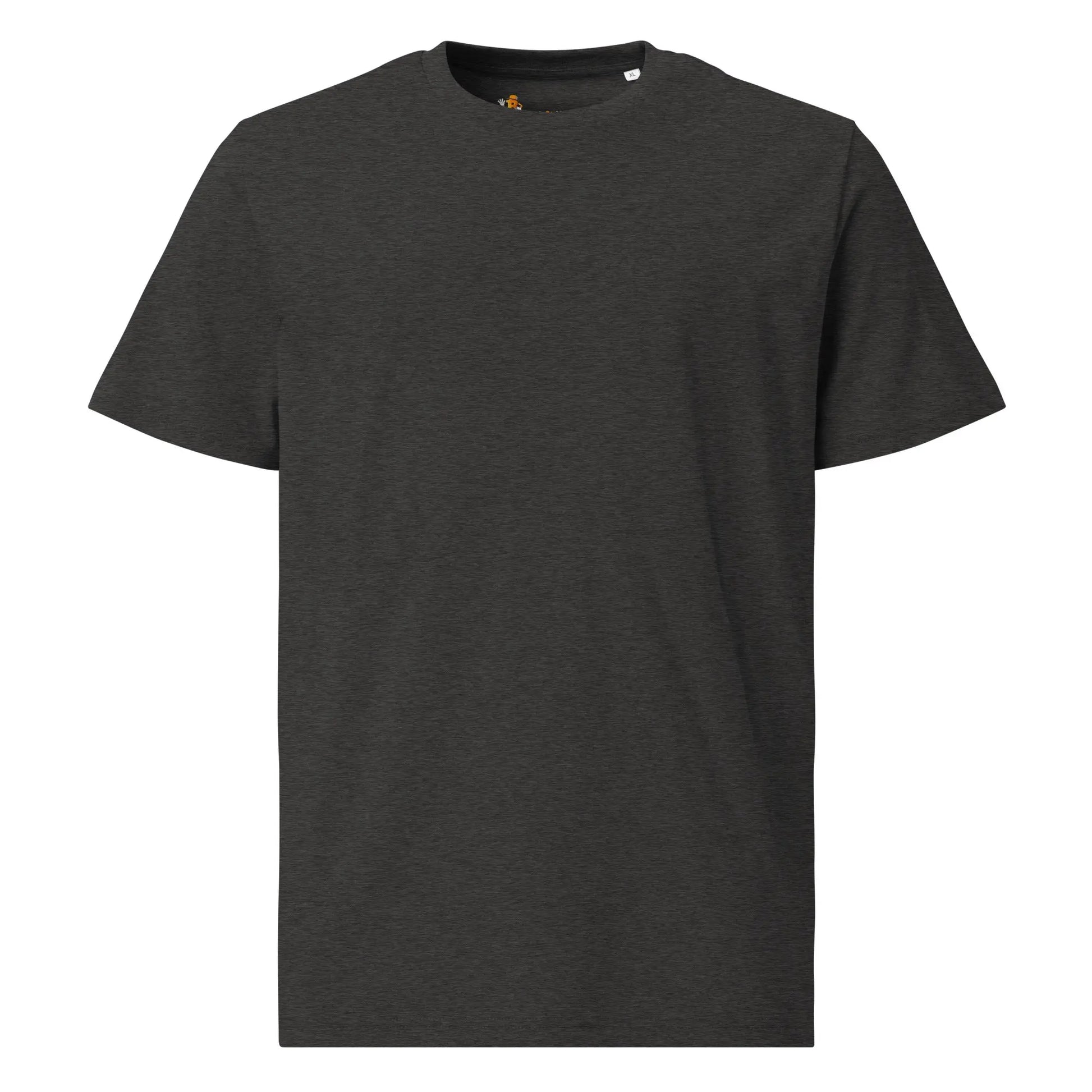 Bitcoin T-Shirt – Satoshi 21 - front view — grey