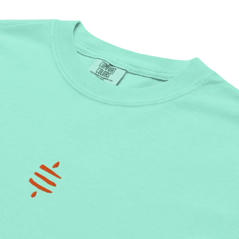 Bitcoin T-Shirt – SATS Symbol | Store of Value — flat lay - zoom 