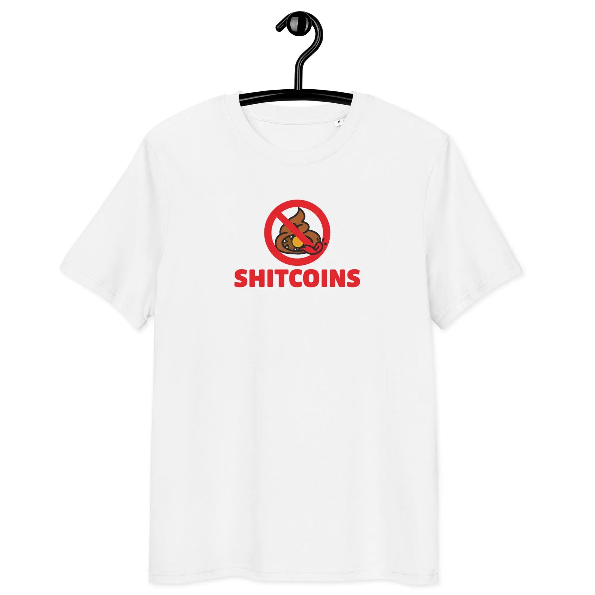 Bitcoin T-Shirt – Shitcoins - on hanger