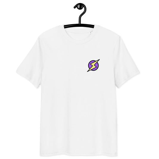 t-shirt - shopstr - front view - white