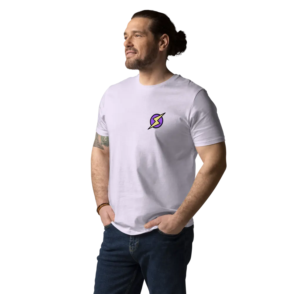 t-shirt - shopstr - worn on male model 