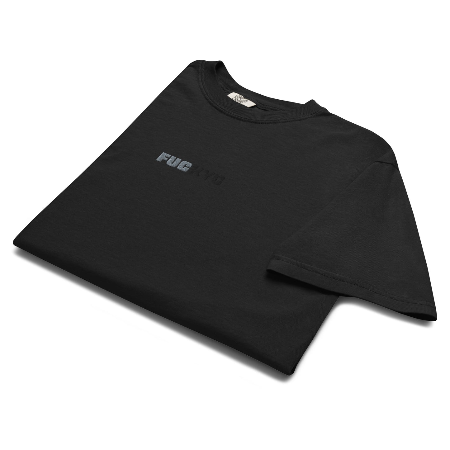 t-shirt - fuckyc - flat lay front