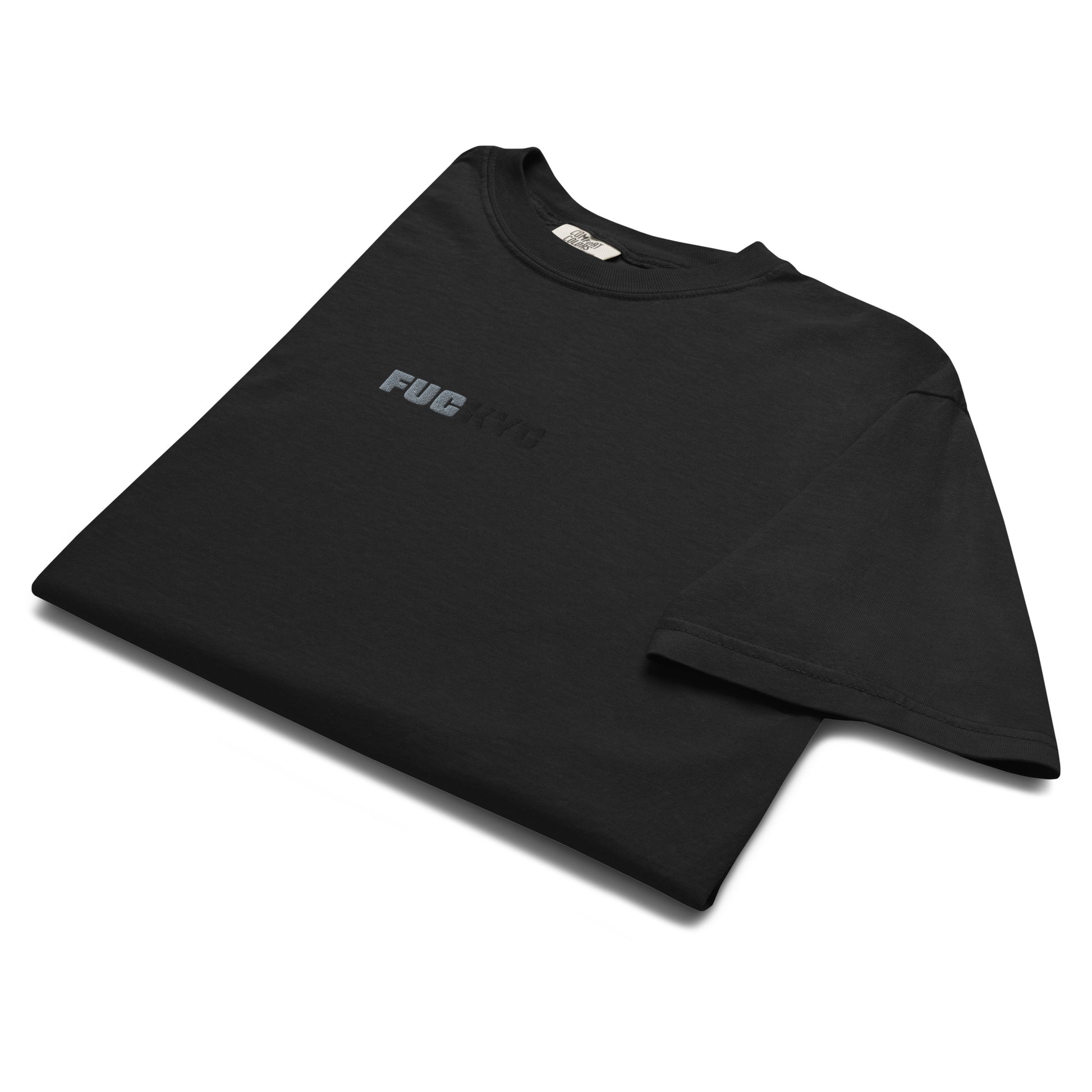 t-shirt - fuckyc - flat lay front