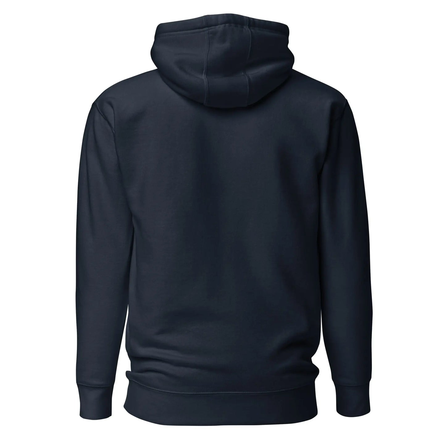 bitcoin hoodie - talk about bitcoin - back view