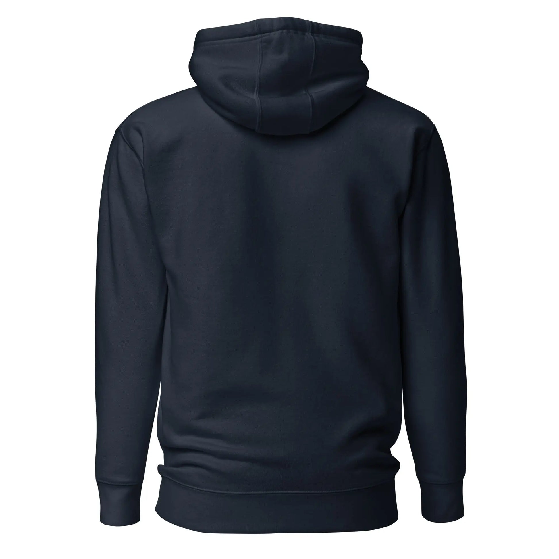 bitcoin hoodie - talk about bitcoin - back view
