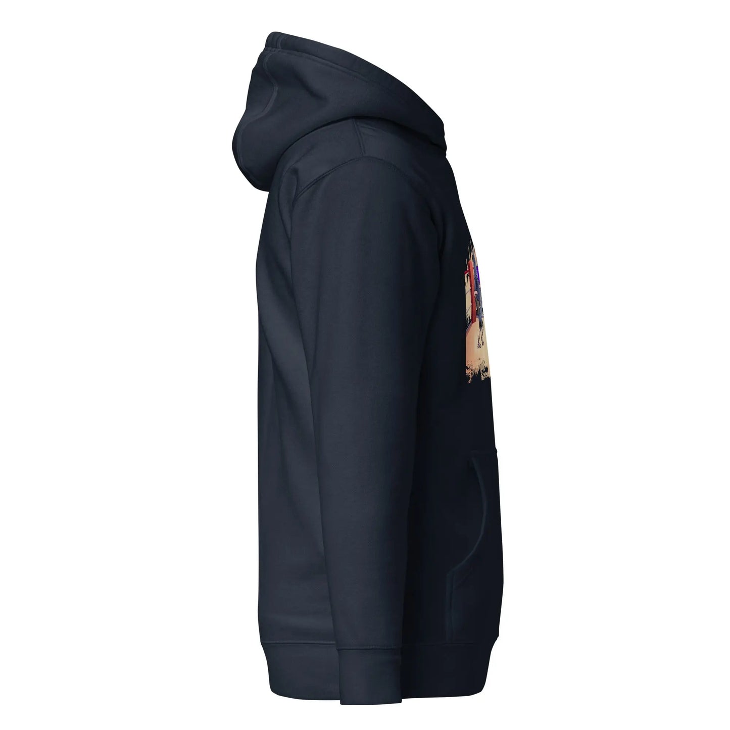 bitcoin hoodie - there is no second best - side view 