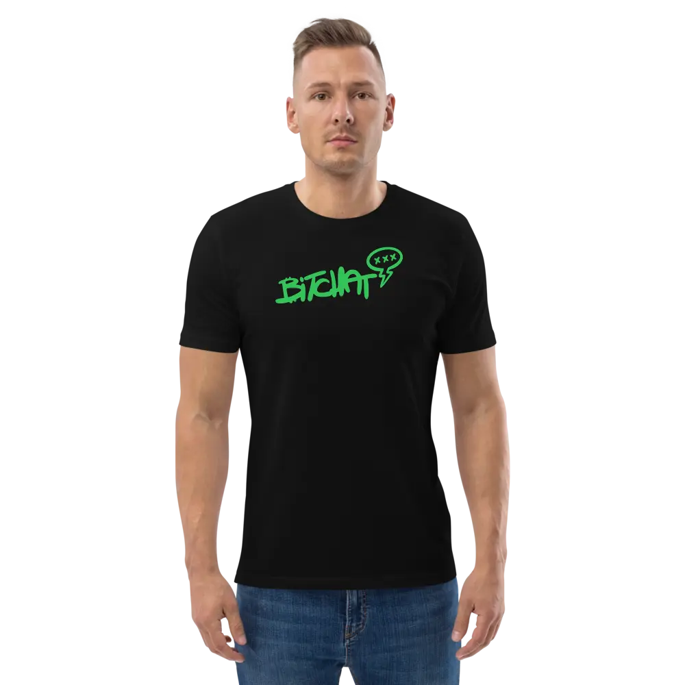 Bitchat T-shirt - By BitPopArt - Premium Organic Cotton Store of Value