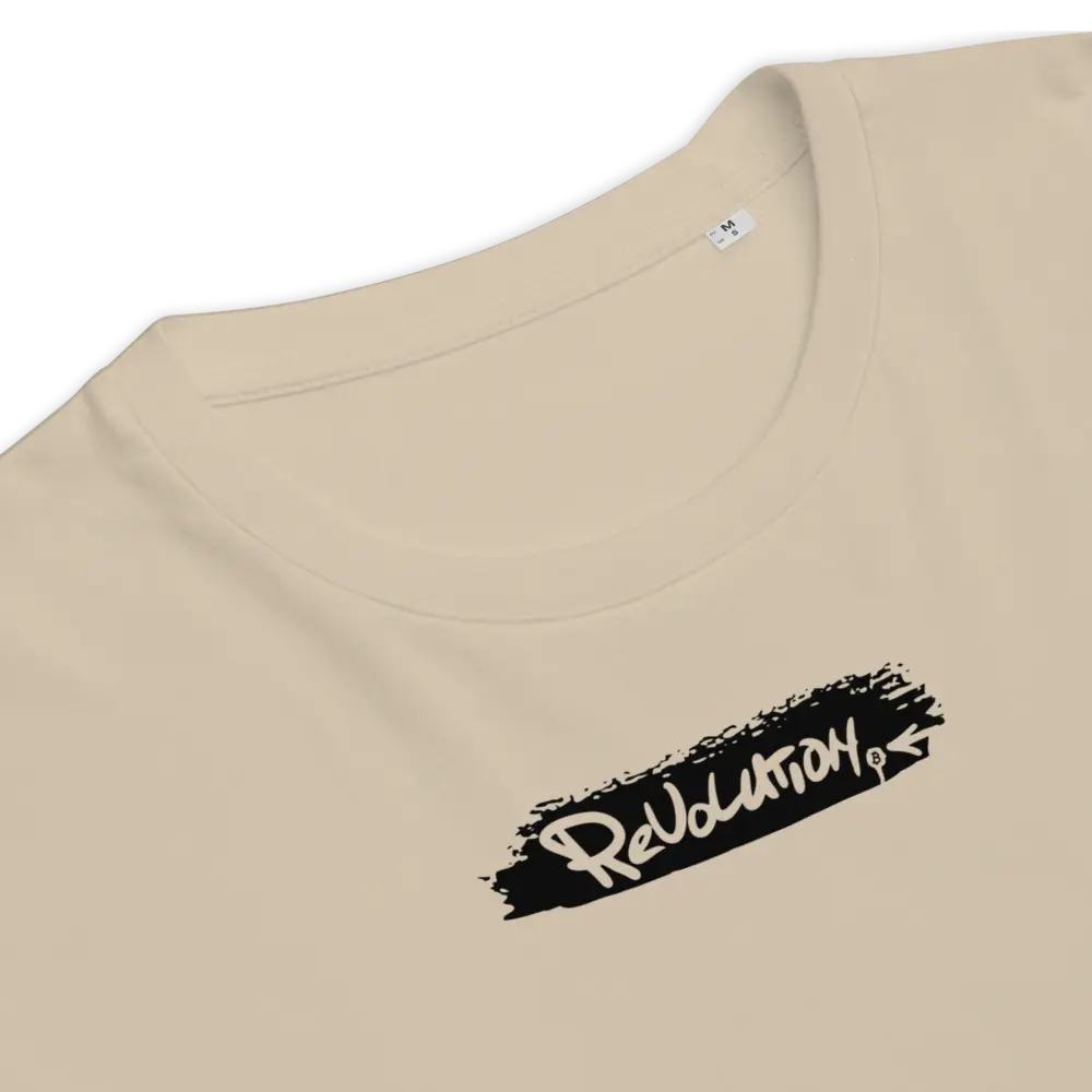 Revolution - Bitcoin T-shirt - Black - By BitPopArt - Premium Organic Cotton - Unisex Store of Value