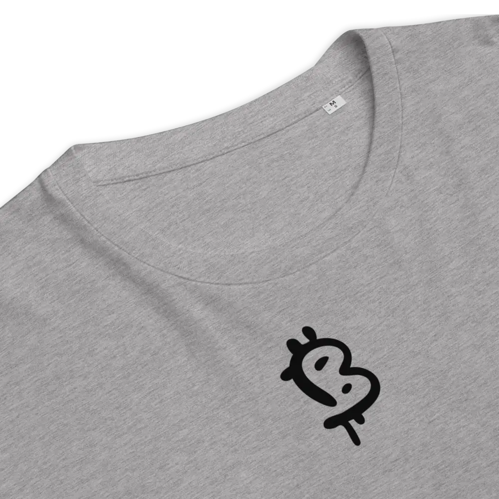 Painted Style Bitcoin T-shirt - Black Design - By BitPopArt Store of Value