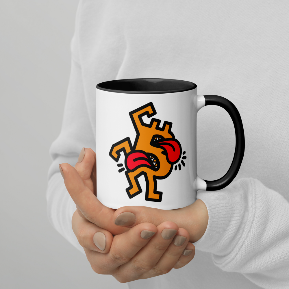 Bitcoin Mug - B - Crazy - By BitPopArt - Colored Store of Value