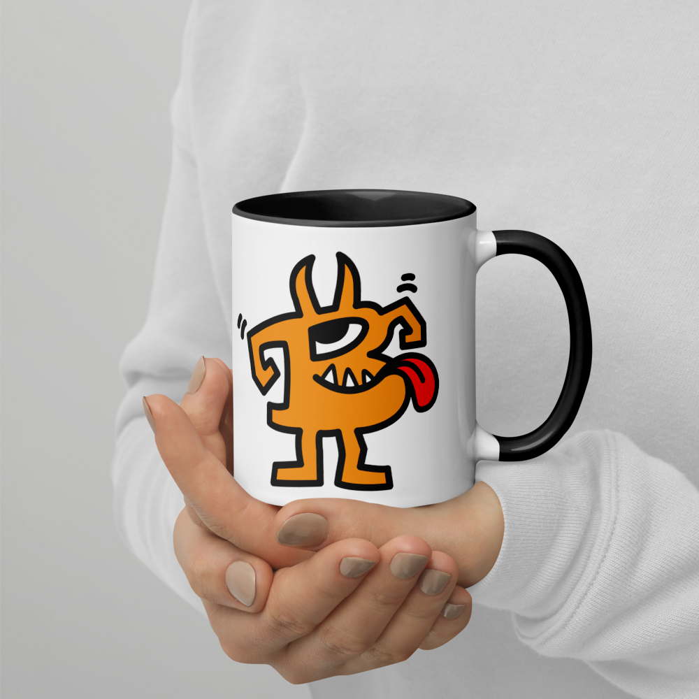 Bitcoin Mug - B - Bullish - By BitPopArt - Colored Store of Value
