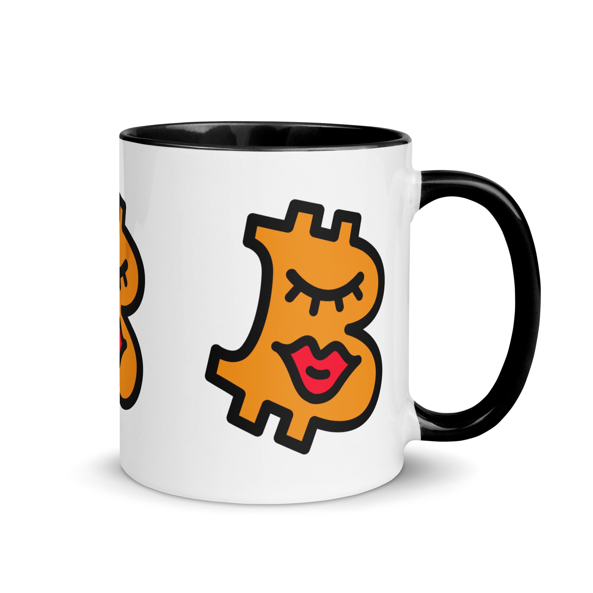 Astronauta De Bitcoin Luna Divertida Taza De Café