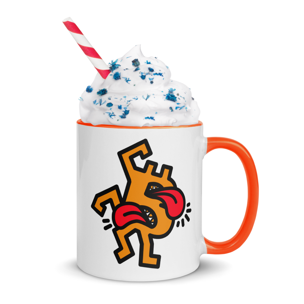 Bitcoin Mug - B - Crazy - By BitPopArt - Colored Store of Value