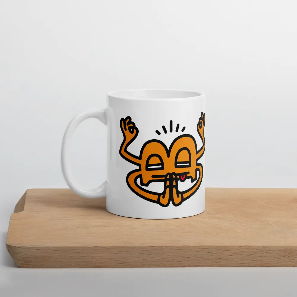 B-ZEN - Bitcoin Mug - By BitPopArt Store of Value