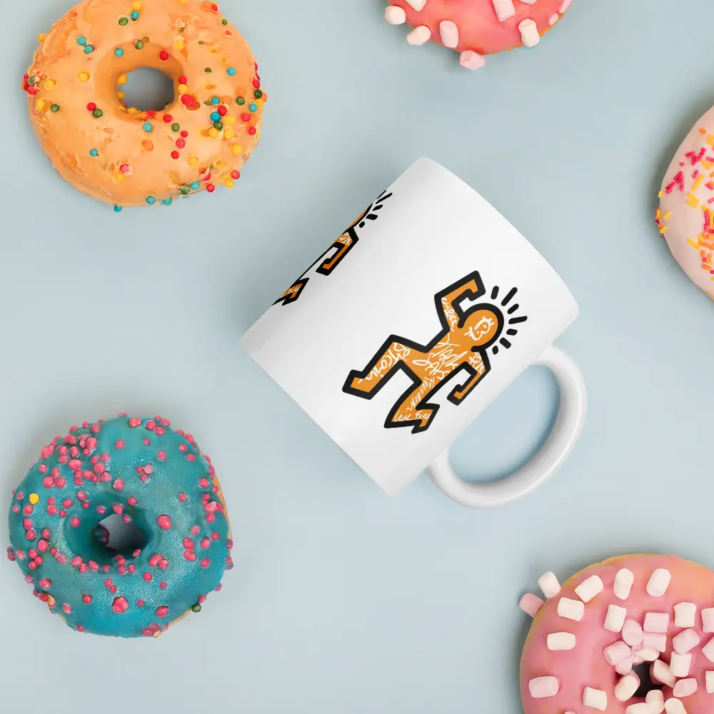 Bitcoin Tags - Bitcoin Mug - By BitPopArt Store of Value