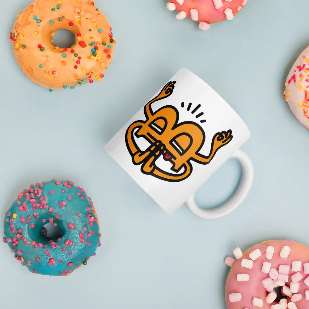 B-ZEN - Bitcoin Mug - By BitPopArt Store of Value