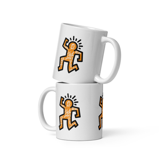 Bitcoin Tags - Bitcoin Mug - By BitPopArt Store of Value