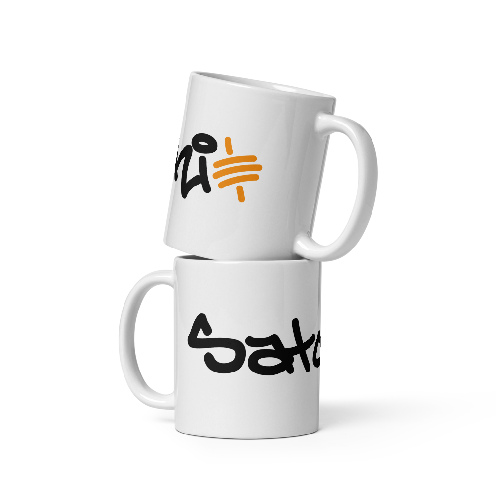 Satoshi - Bitcoin Mug - By BitPopArt Store of Value