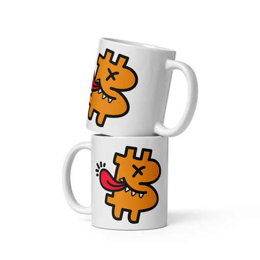 B-Funny - Bitcoin Mug - By BitPopArt Store of Value
