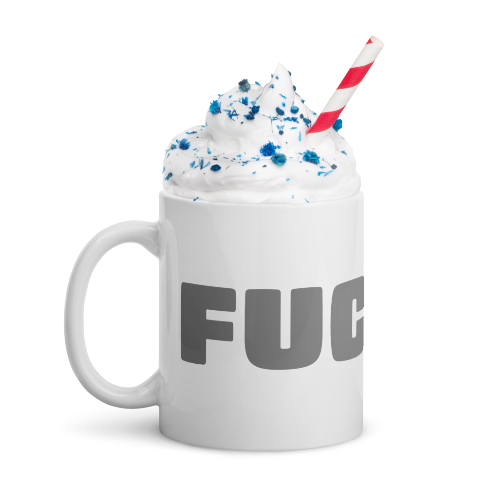 FUCKYC - Bitcoin Mug - Black - By BitPopArt Store of Value