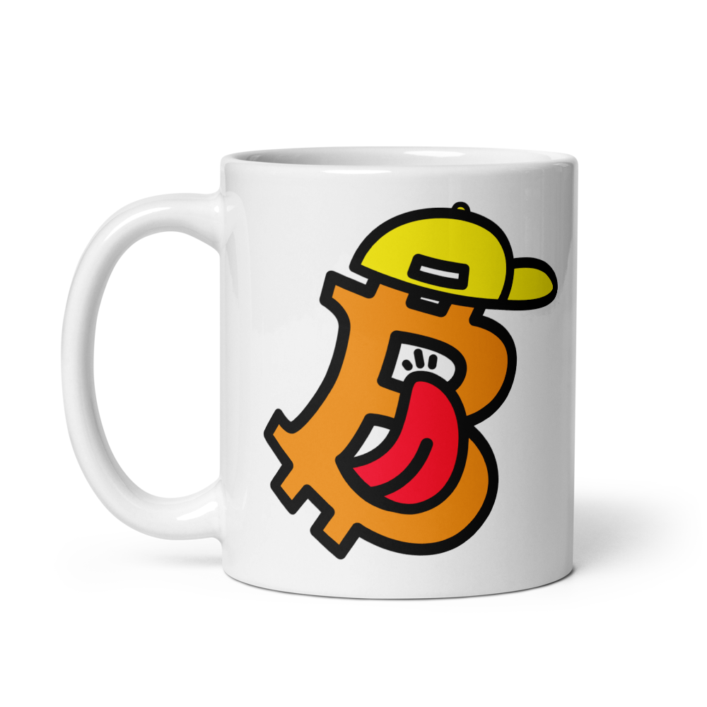 B - Dope - Bitcoin Mug - By BitPopArt Store of Value