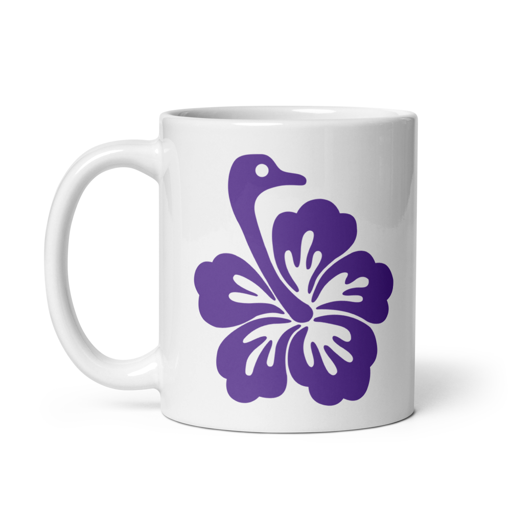 Nostr Mug - Nostr Flower - By BitPopArt Store of Value