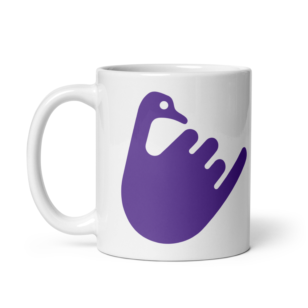 Nostr Mug - Hang Loose - By BitPopArt Store of Value