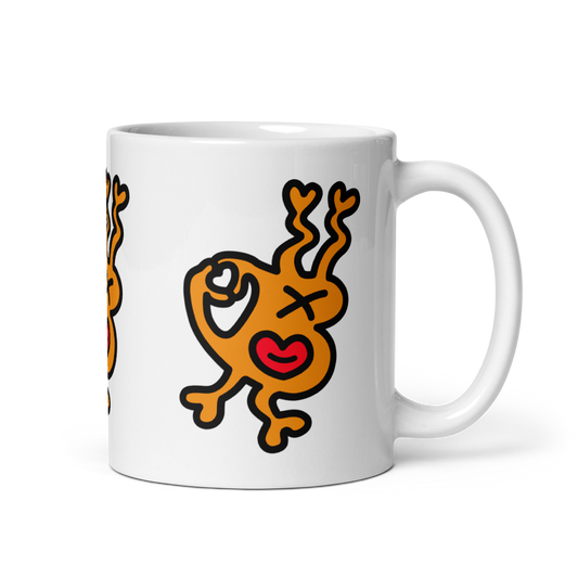 B - Love - Bitcoin Mug - By BitPopArt Store of Value