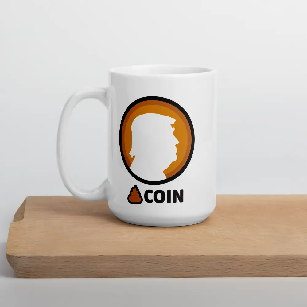 Shitcoin or Bitcoin - Bitcoin Mug - By BitPopArt Store of Value