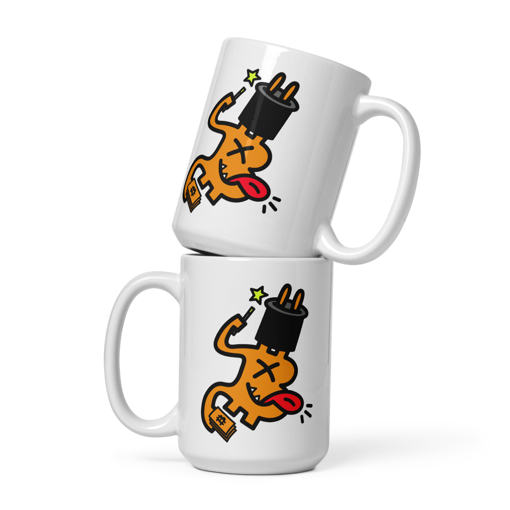 B - Magic - Bitcoin Mug - By BitPopArt Store of Value