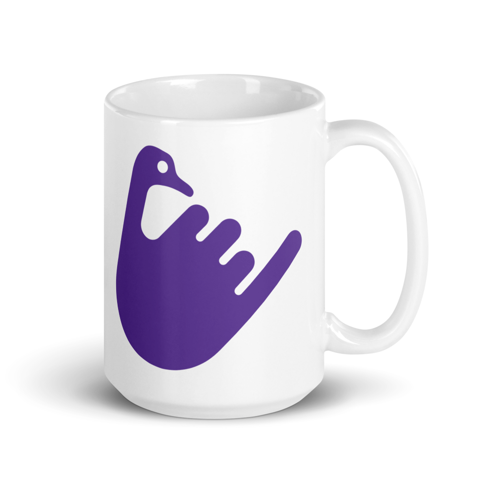 Nostr Mug - Hang Loose - By BitPopArt Store of Value