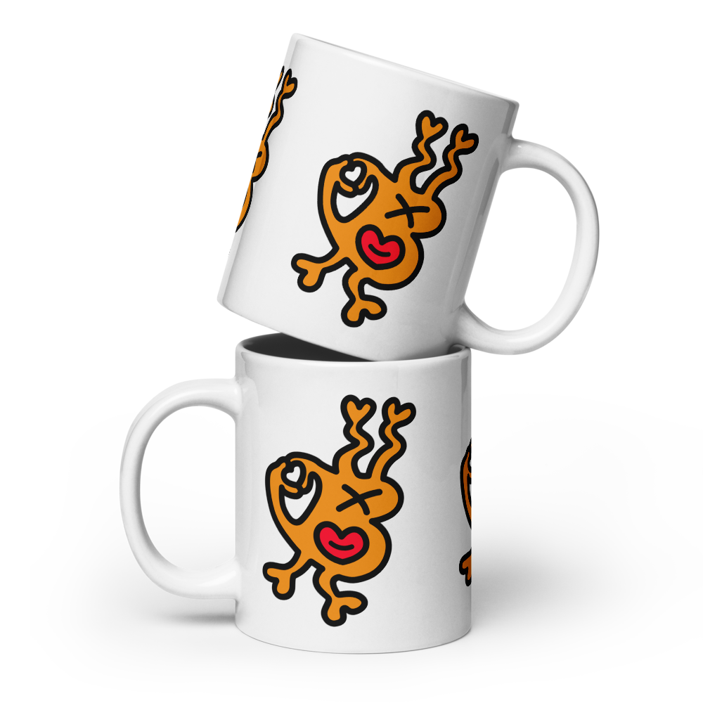 B - Love - Bitcoin Mug - By BitPopArt Store of Value