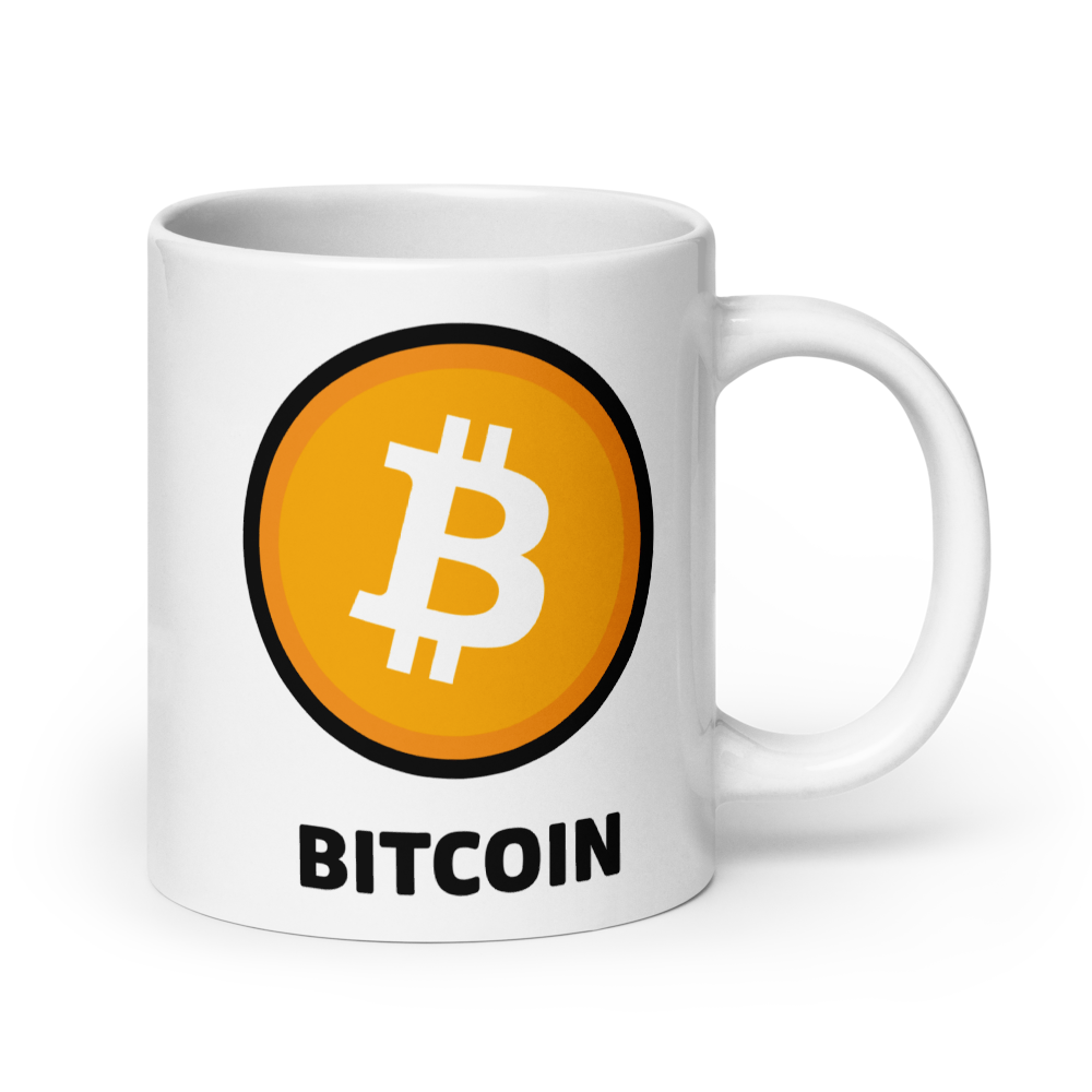 Shitcoin or Bitcoin - Bitcoin Mug - By BitPopArt Store of Value
