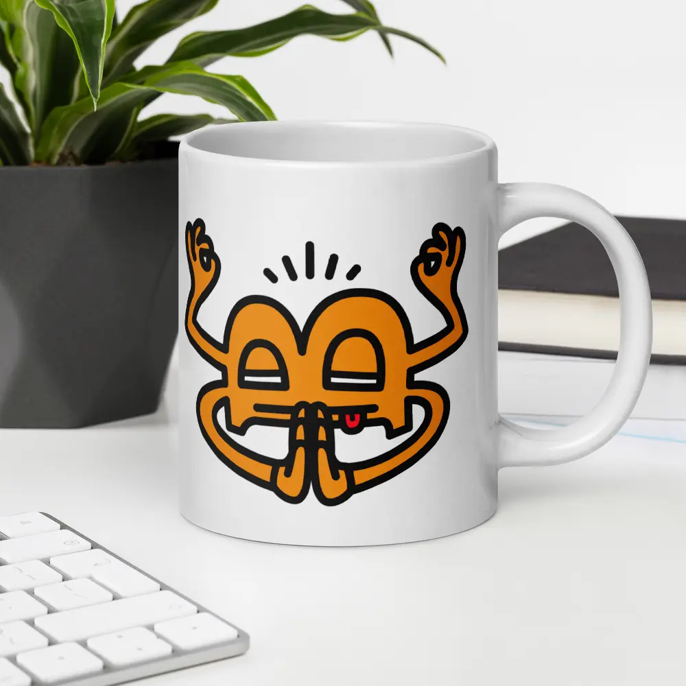 B-ZEN - Bitcoin Mug - By BitPopArt Store of Value